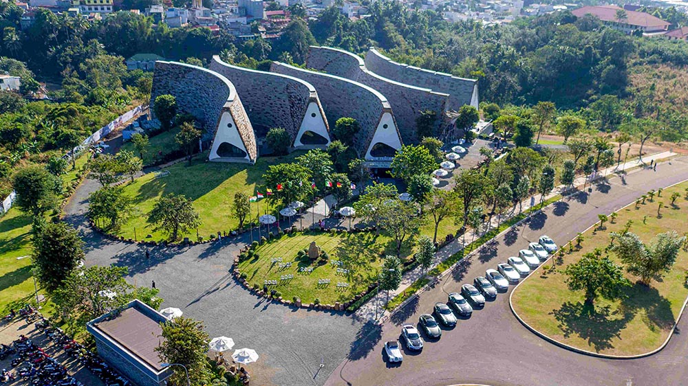 The World Coffee Museum in Dak Lak, Vietnam