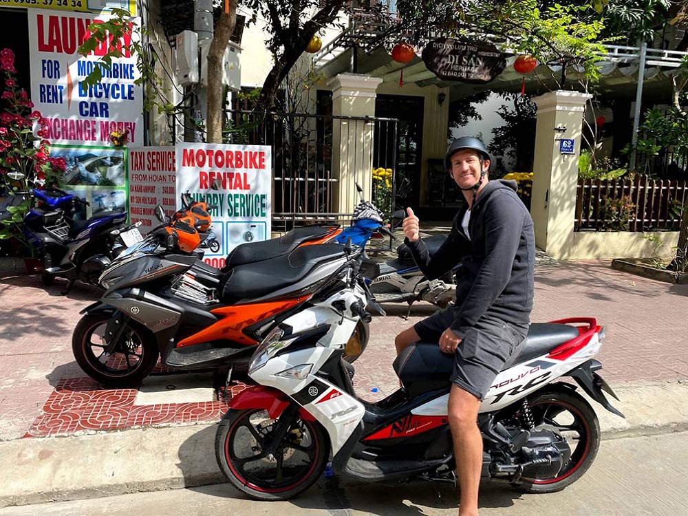 Hoi An motorbikes rentals