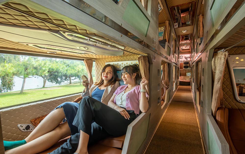 Sleeper Bus in Vietnam