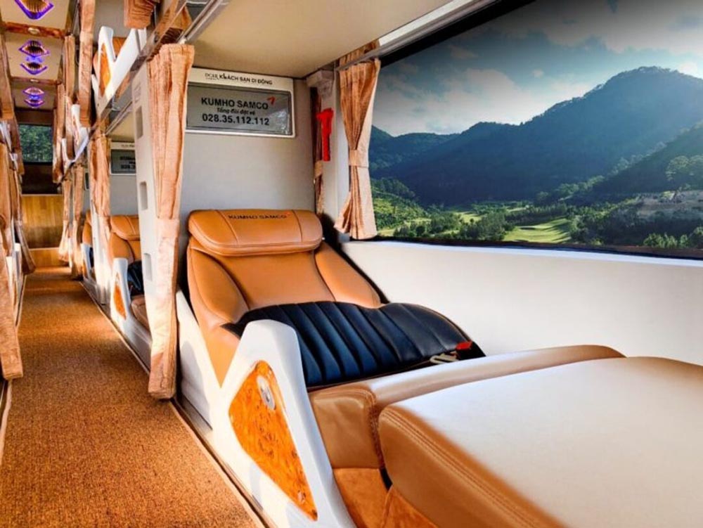 Sleeper Bus in Vietnam