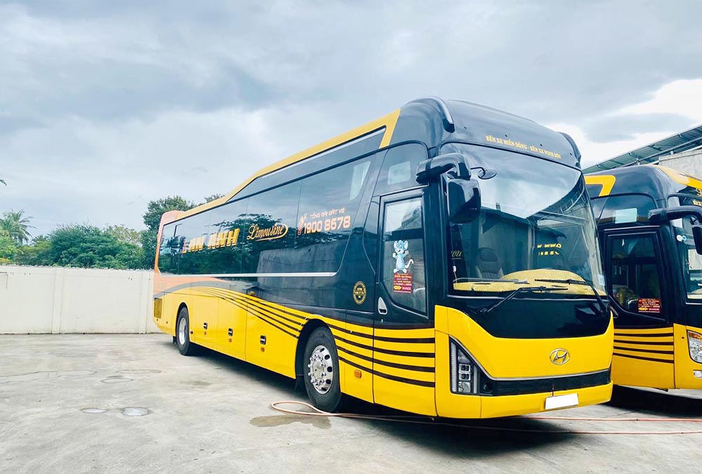 Sleeper Bus in Vietnam