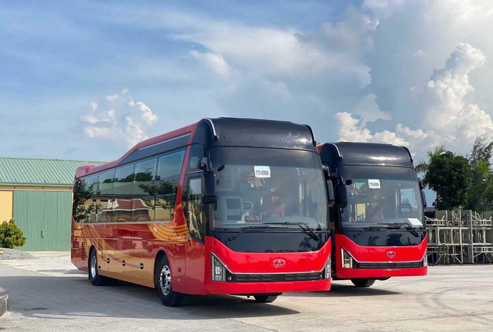 Sleeper Bus in Vietnam